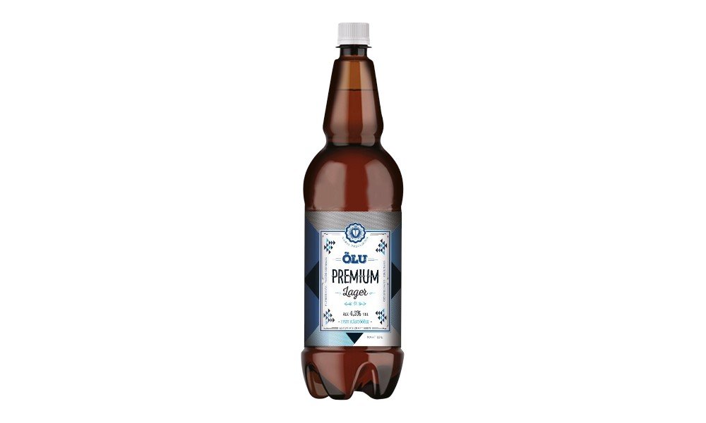 Premium Lager beer 4,5% 1 L