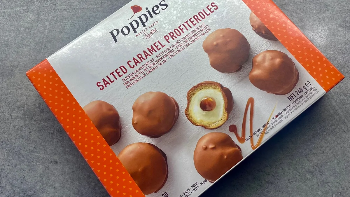 Profitroole karamellikarp
