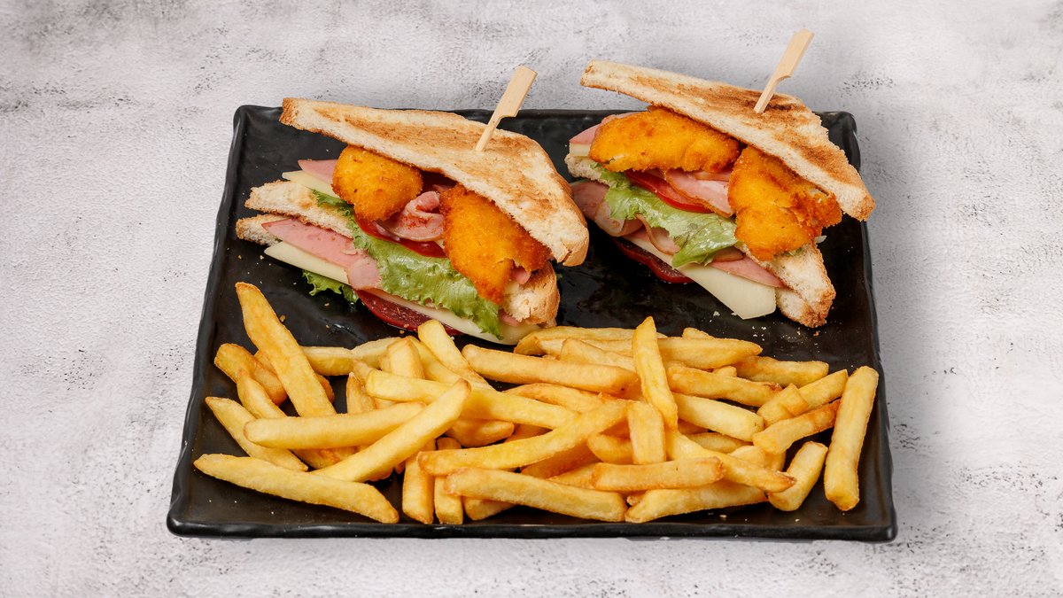 Club Sandwich Κοτομπουκιές