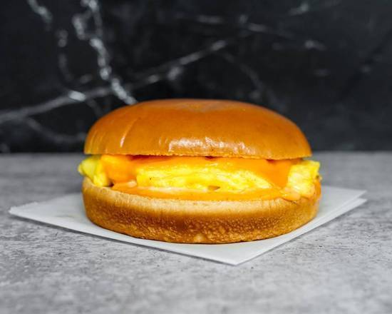 Brioche, Egg, and Cheddar