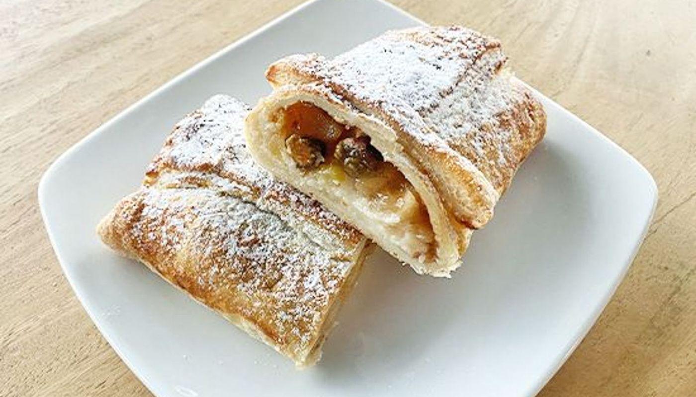 Apple Pistachio Strudel
