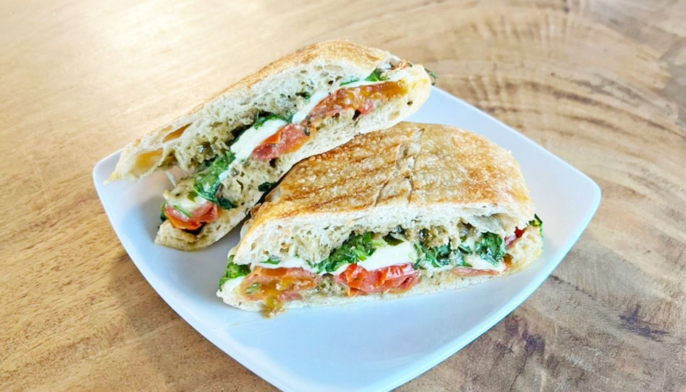 Balsamic Caprese Panini