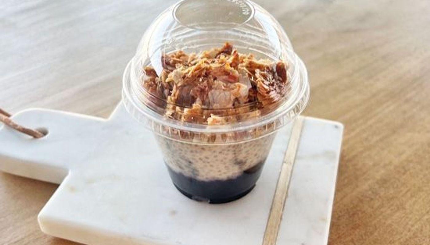 Blueberry Almond Chia Pudding