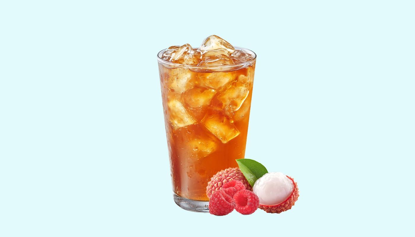 Lychee Raspberry Iced Tea