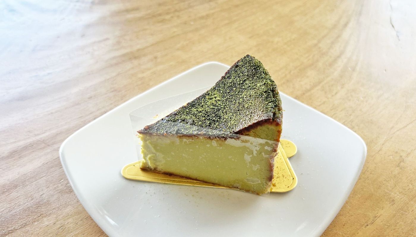 Matcha Basque Cheesecake