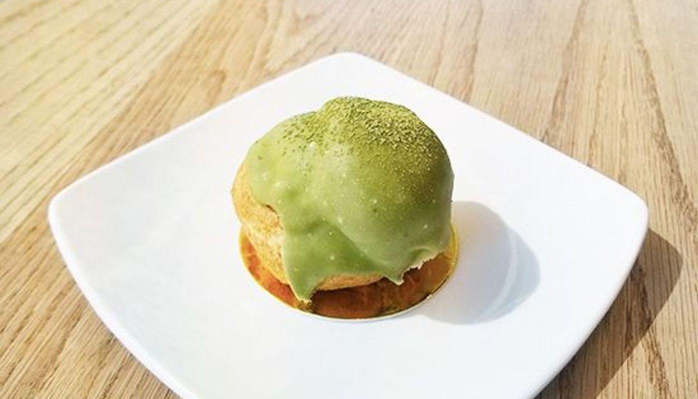 Matcha Cream Puff