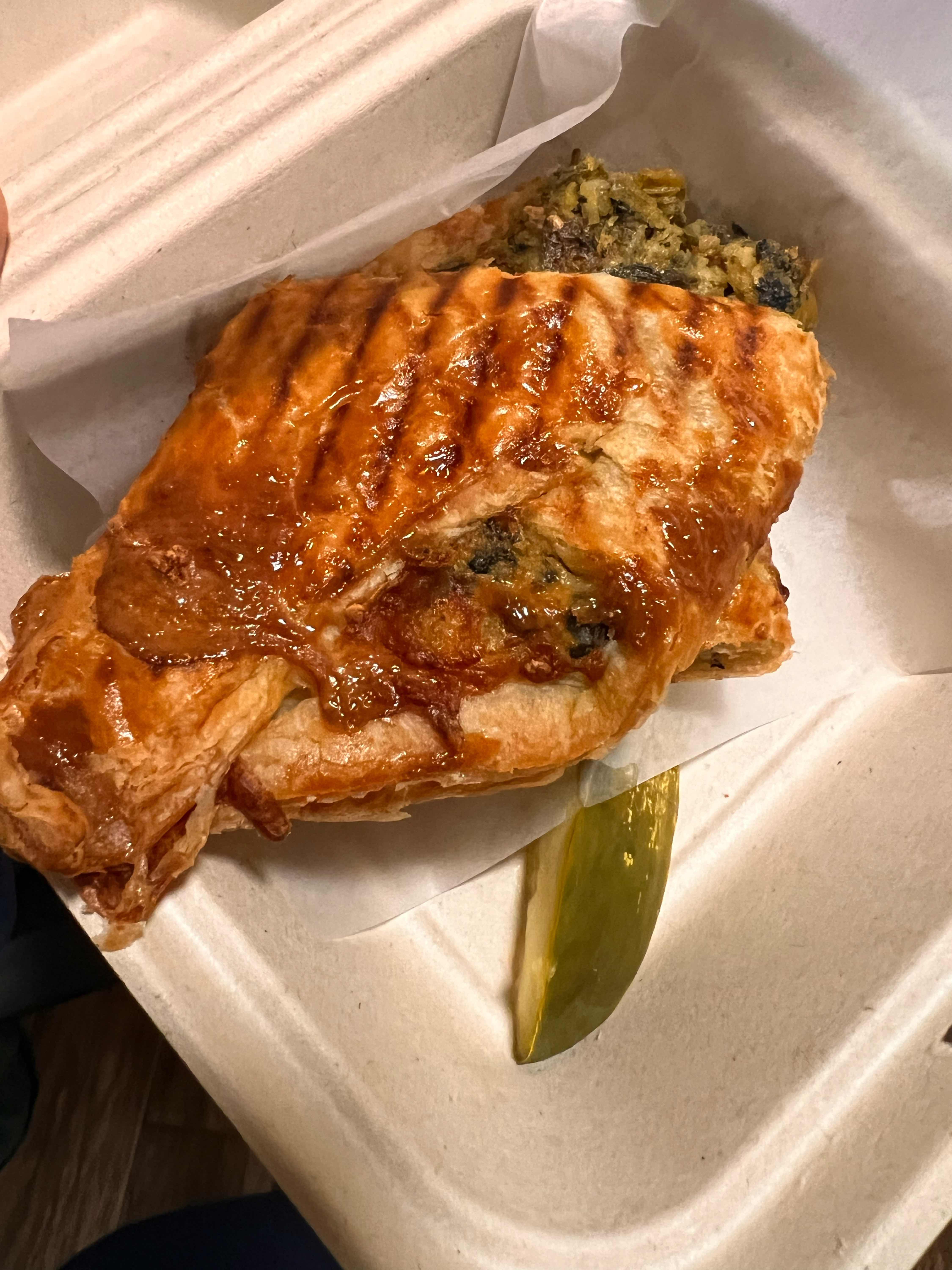 Spinach and Artichoke Pocket