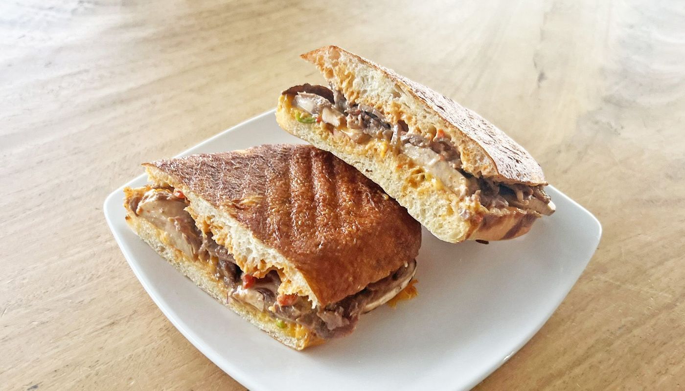 Steak and Cheese Panini