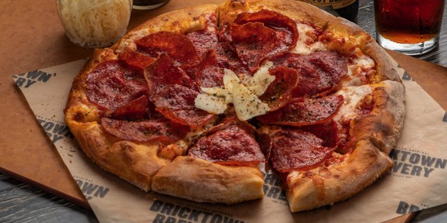 Rustic Pepperoni Pizza