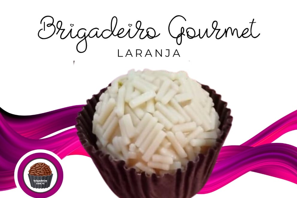 Brigadeiro Gourmet Laranja 20gr