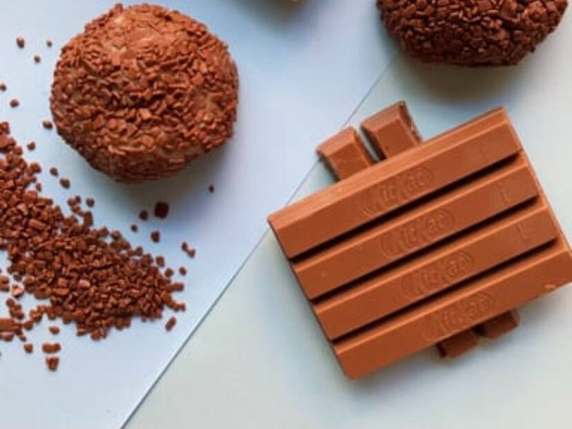 Brigadeiro Gourmet Kit Kat Chocolate Preto
