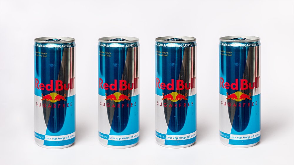 4x Red Bull Sockerfri 250 ml