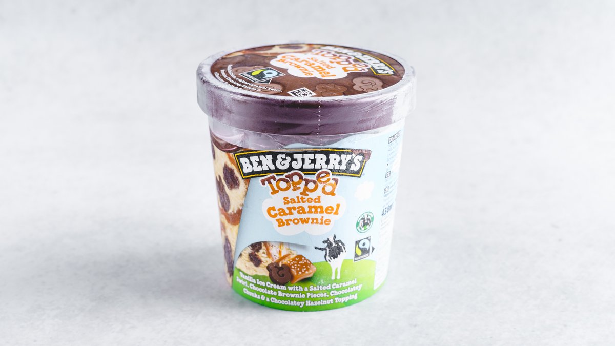 Ben and Jerry's Salted Caramel Brownie 470ml