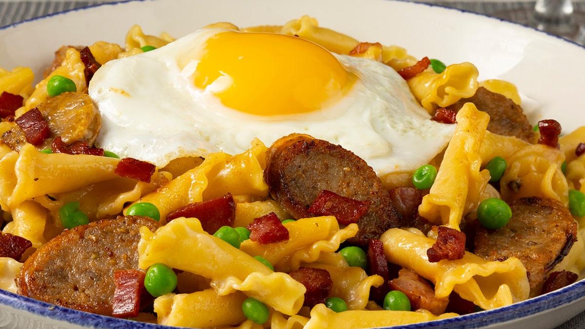 Sausage Carbonara