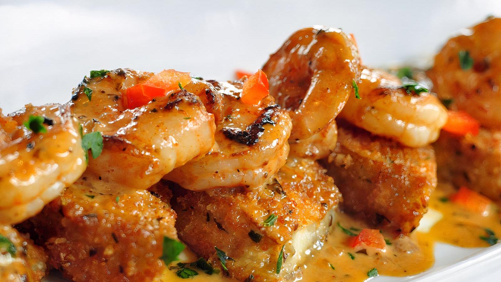 Shrimp and Eggplant