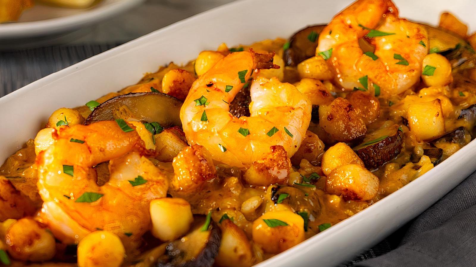 Shrimp and Scallop Risotto