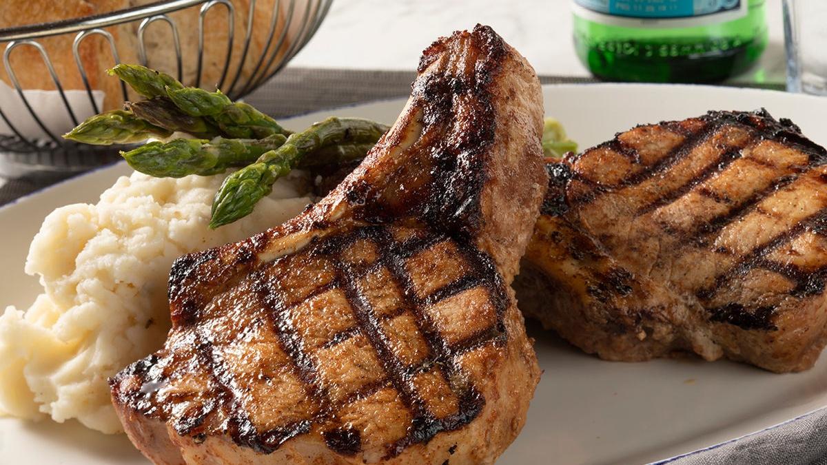 Tuscan Grilled Pork Chops*