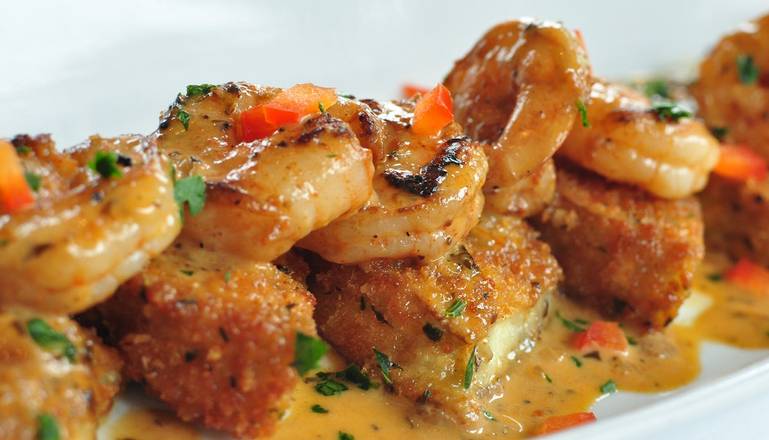 Shrimp and Eggplant