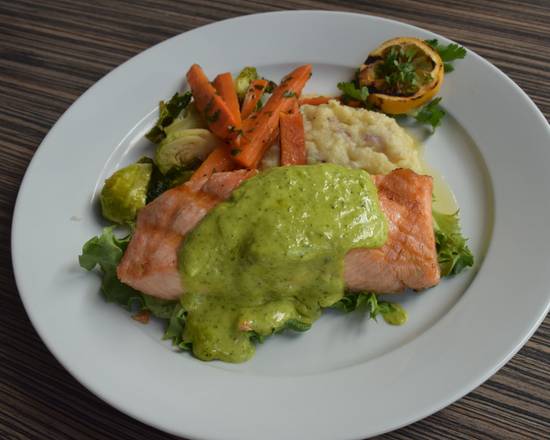 Salmone al Pesto