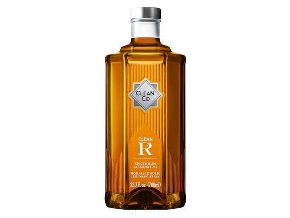CleanCo Clean R Non-Alcoholic Spiced Rum Alternative Spirit (700 ml)
