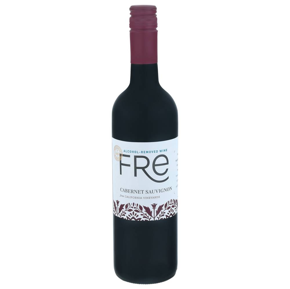 Fre Wines Alcohol-Removed Cabernet Sauvignon Red Wine (750 ml)