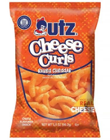 Utz Cheddar Cheese Curls (3.5 oz)