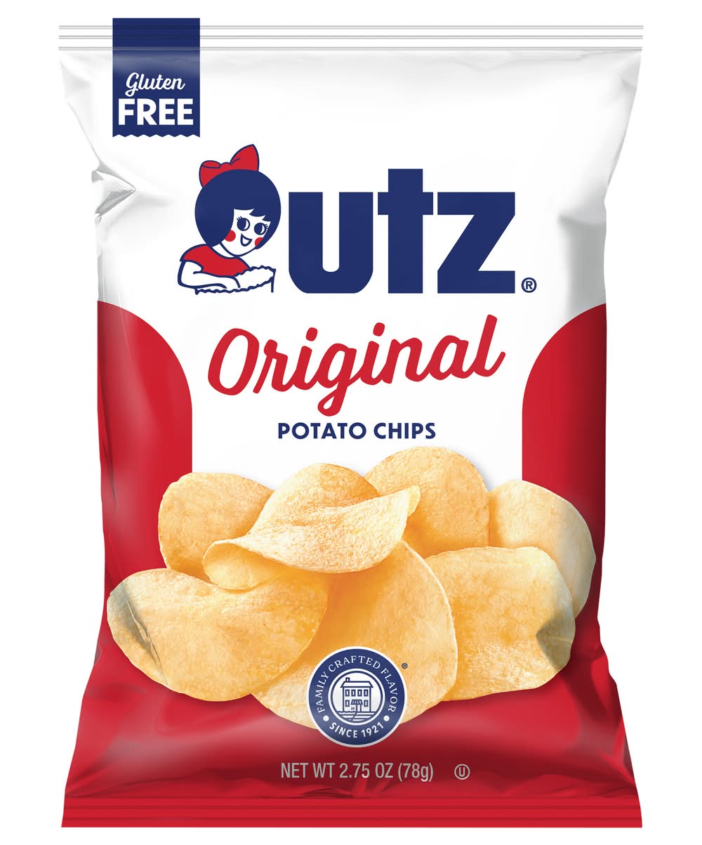 Utz Potato Chips, Original (2.8 oz)