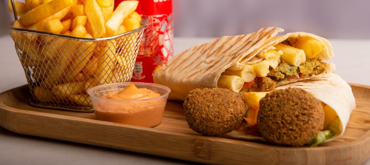 Meniu tacos falafel