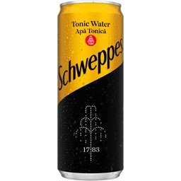 Schweppes apa tonica 0.33 L