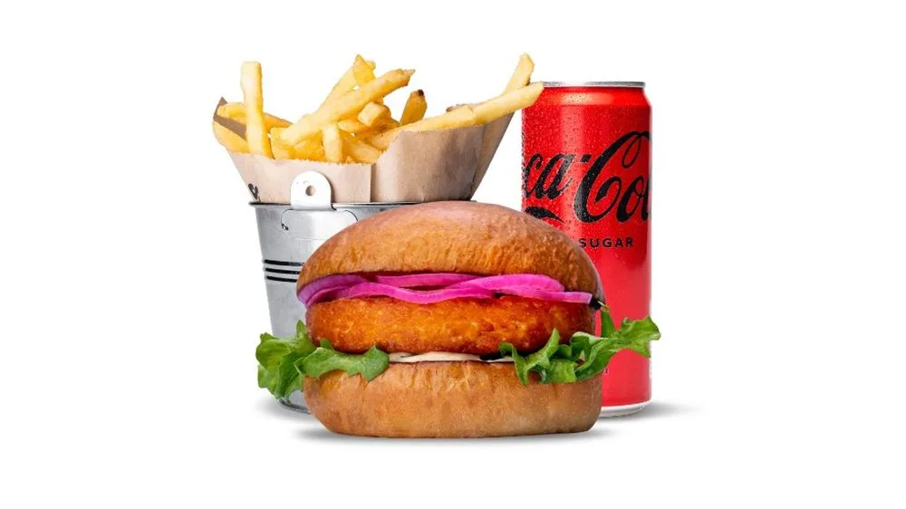 Grillostburgare Meal