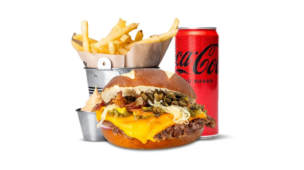 Pretzel Burger Meal Deal