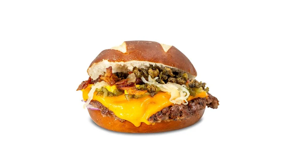 Pretzel Burger