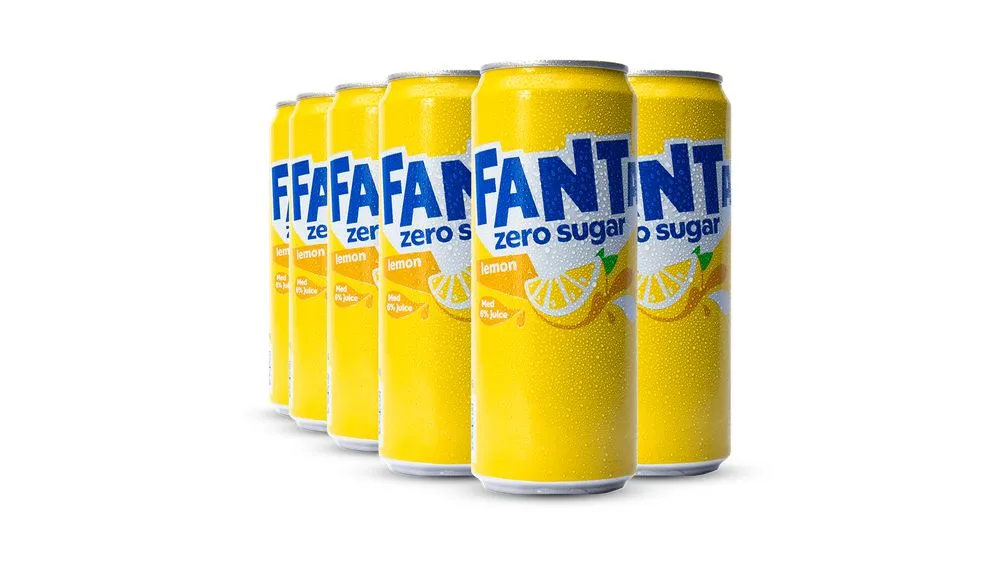 6-pack Fanta Lemon Zero