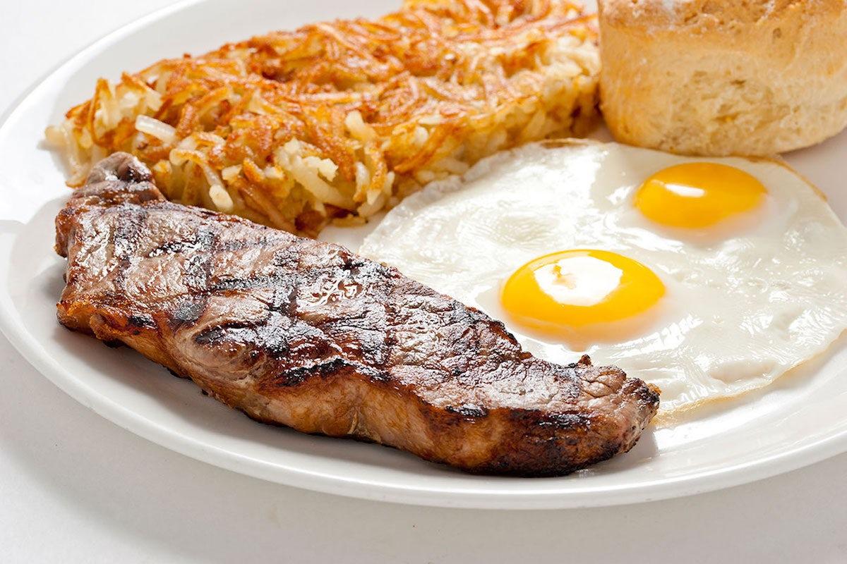 New York Steak and Eggs