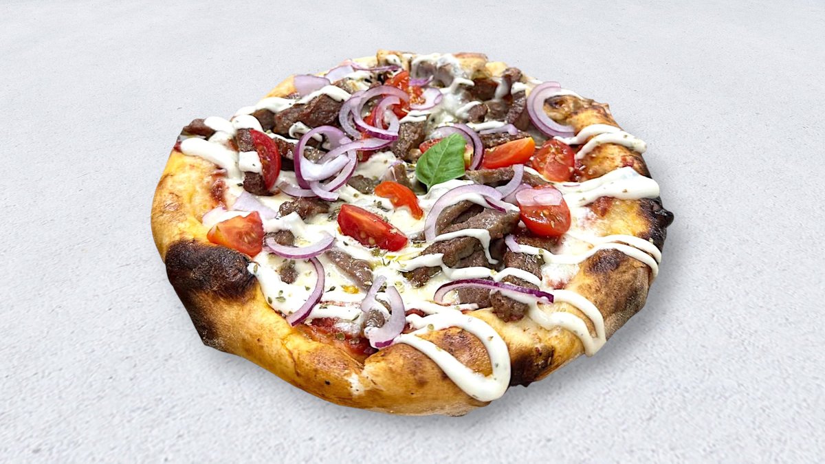 Kebab pizza 24 cm