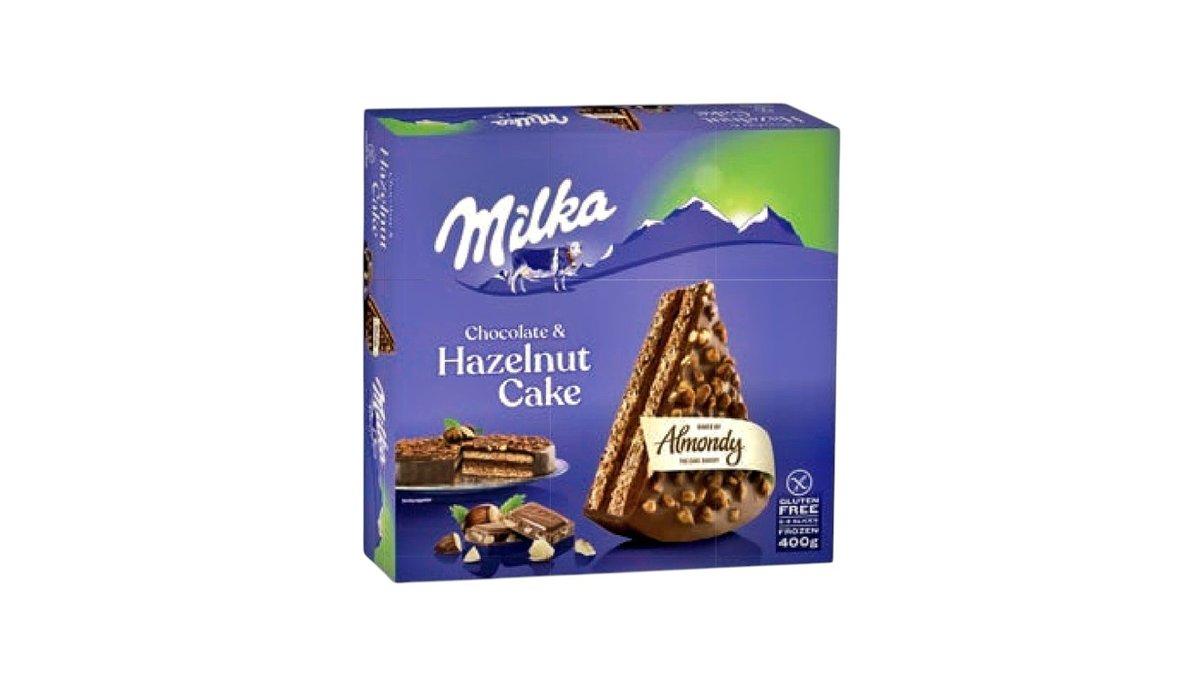 MILKA LEŠNIK CAKE