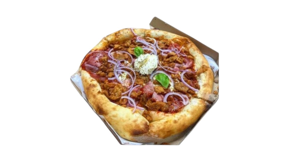 Čvarak pizza 32 cm