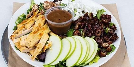 Pear and Gorgonzola Salad w/ Chicken