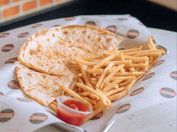 Kids Cheese Quesadilla w/fries