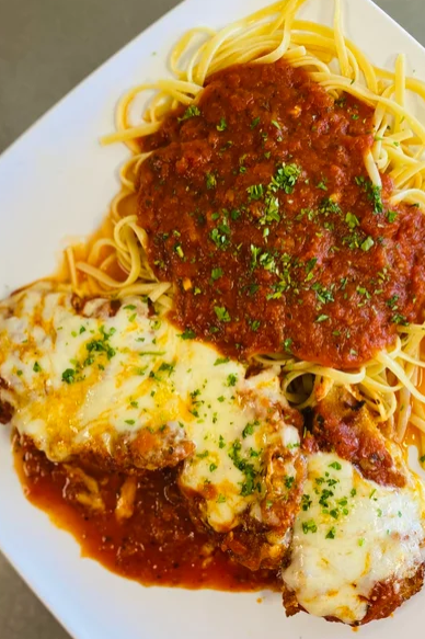 Eggplant parmigiana