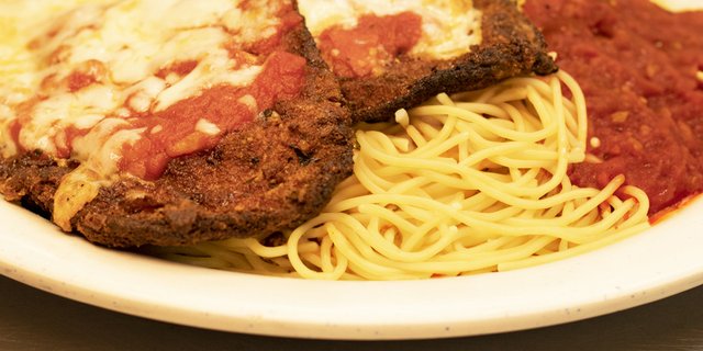 Eggplant Parmesan Dinner