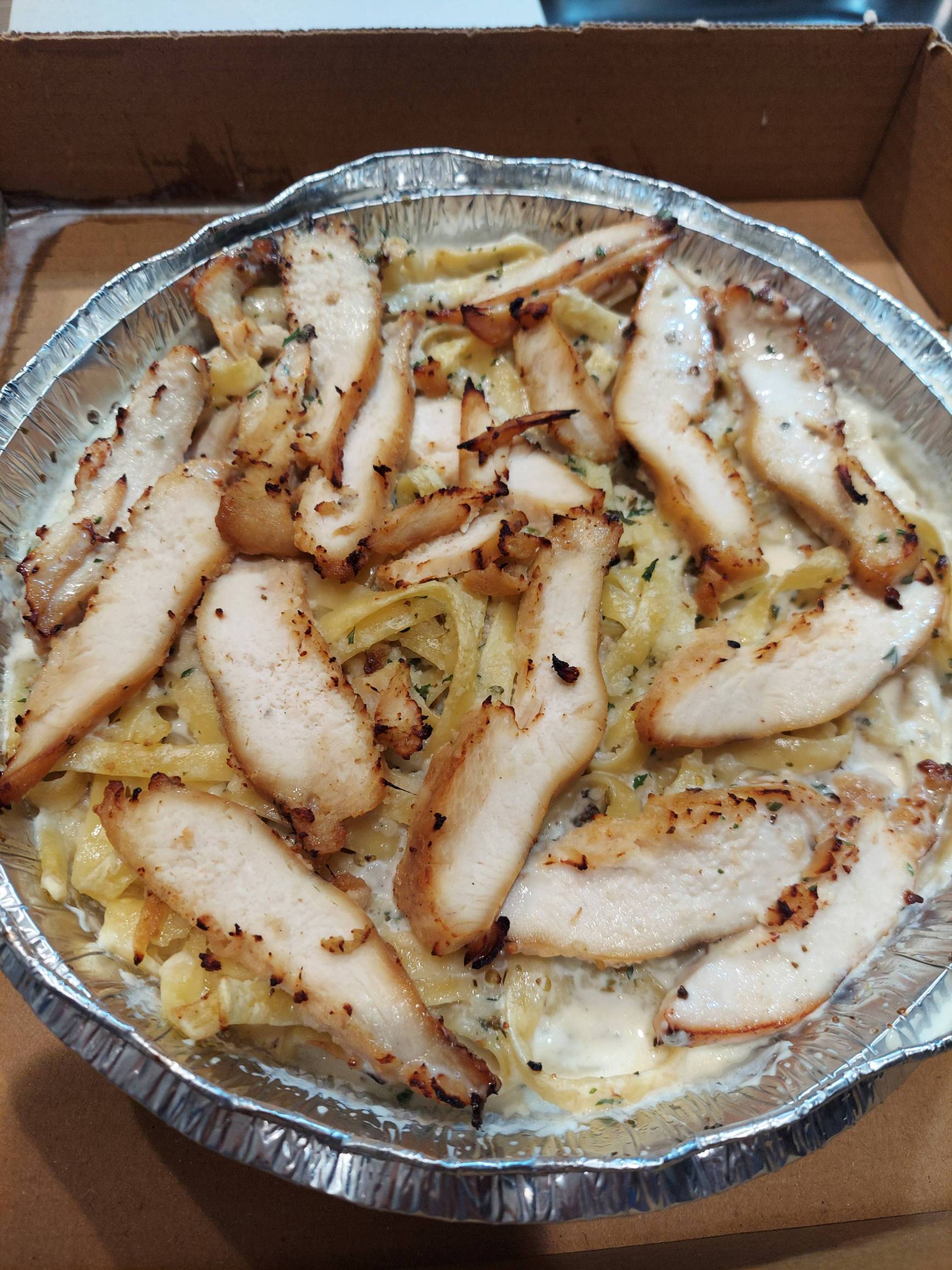 Chicken Fettuccine Alfredo