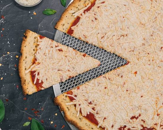 Cauliflower Crust Vegan Cheese Pizza