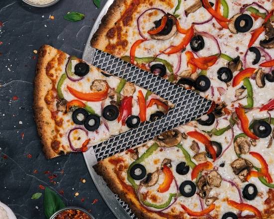 Cauliflower Crust Veggie Pizza