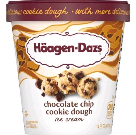 Häagen-Dazs Chocolate Chip Cookie Dough Ice Cream (14 ounce)