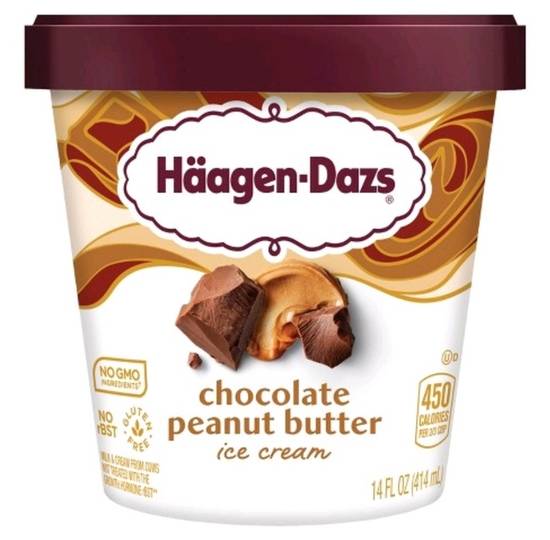 Häagen-Dazs Chocolate Peanut Butter Ice Cream (14 ounce)