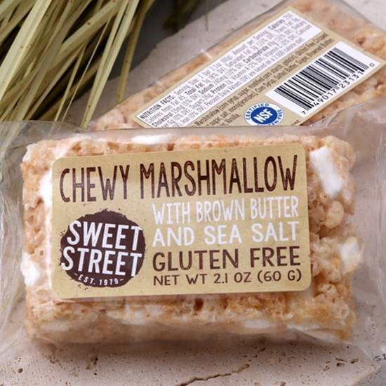 Sweet Street Chewy Marshmallow Rice Crispy Bar (Gluten Free)