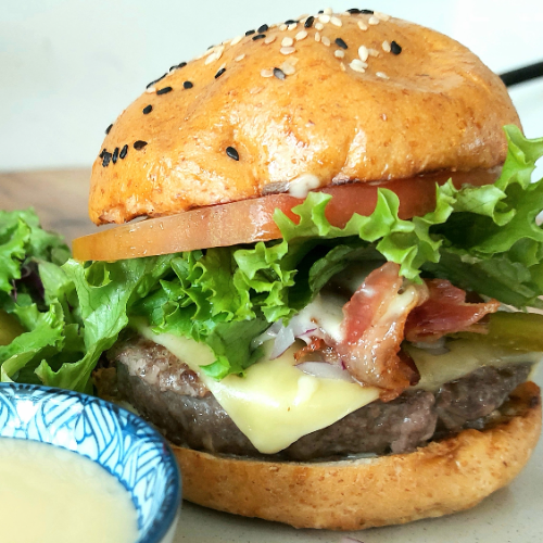 Combo Grass-fed Burger