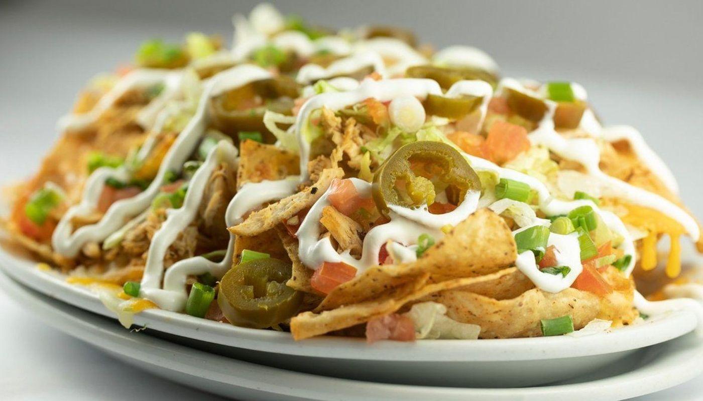 Chicken Cheese Nachos