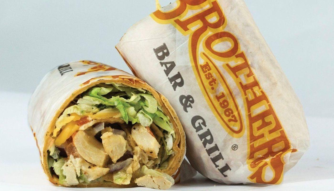 Queso Chicken Wrap